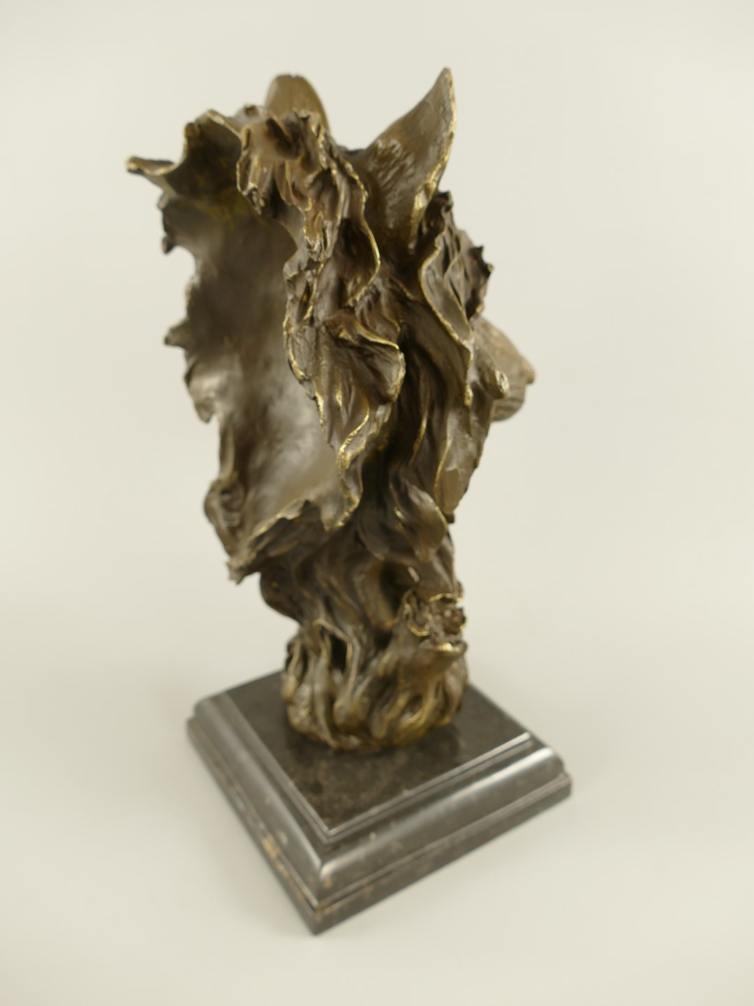 Figur Bronze Wolf H.36x16cm
