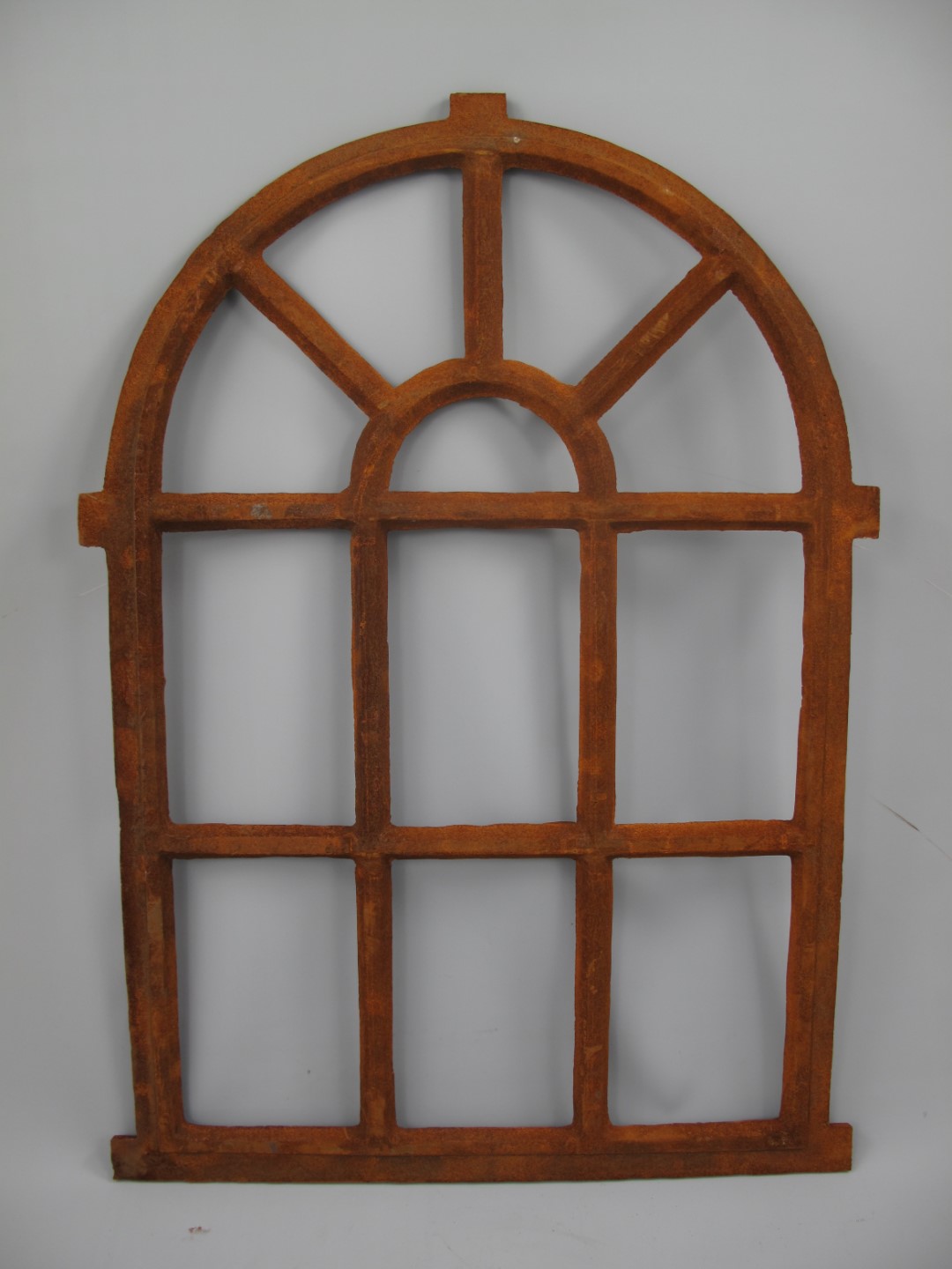Fenster Gußeisen rostig H.92x62cm