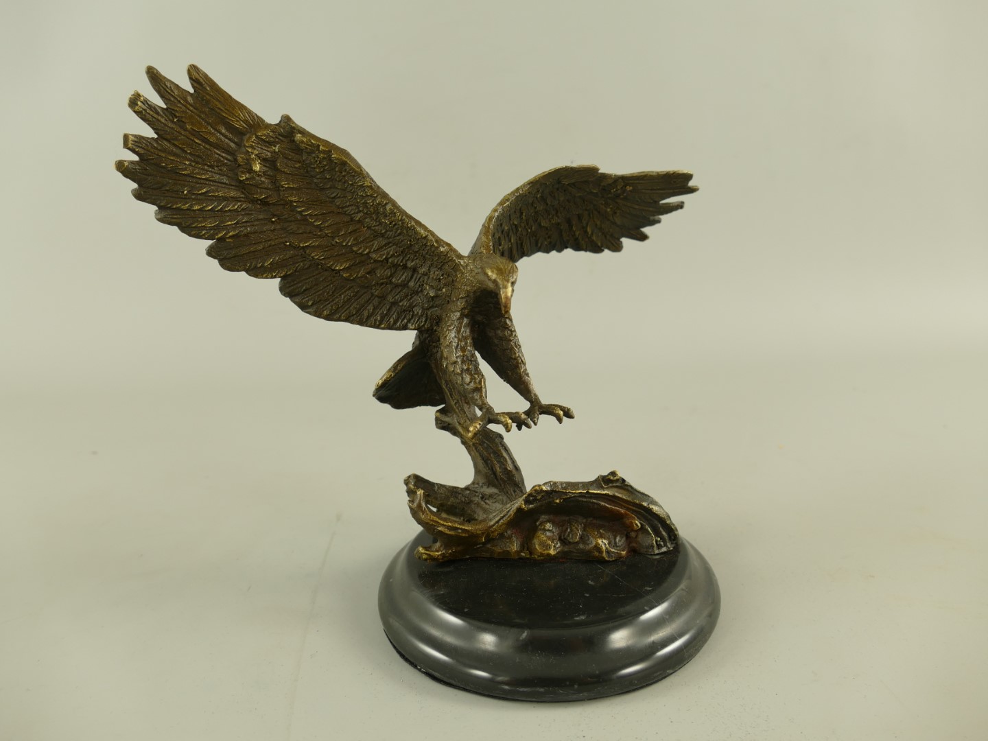 Figur Bronze Adler H.20x22cm