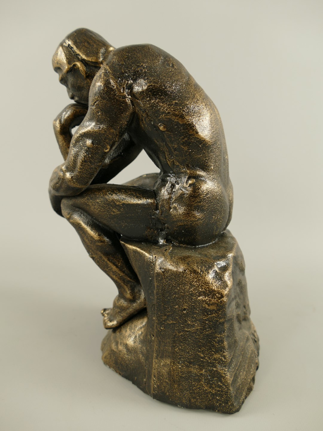 *ANG./OKT. Denker Eisen H.26x18cm