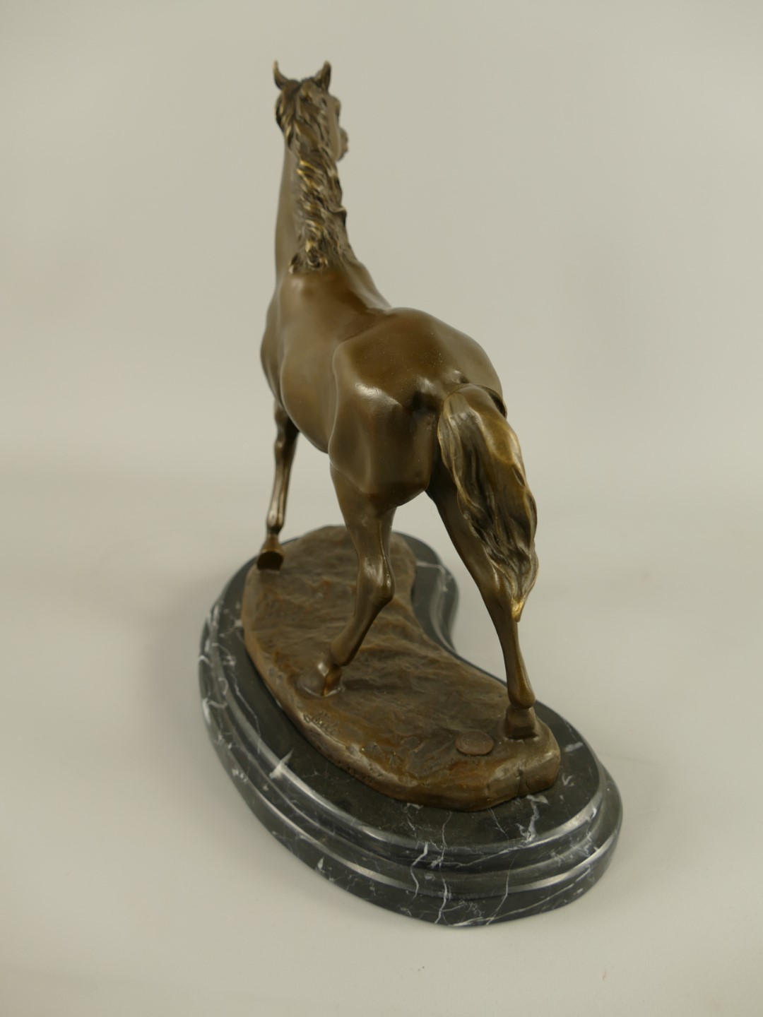 Figur Bronze Pferd H.30x29cm