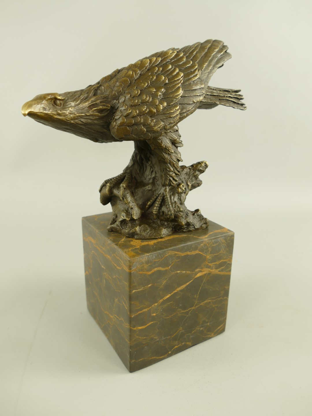 Figur Bronze Adler H.25x20cm