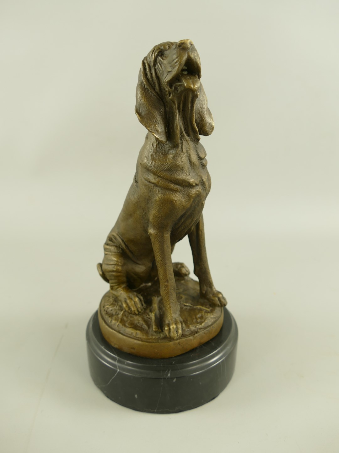 Figur Bronze Hund H.25x13cm