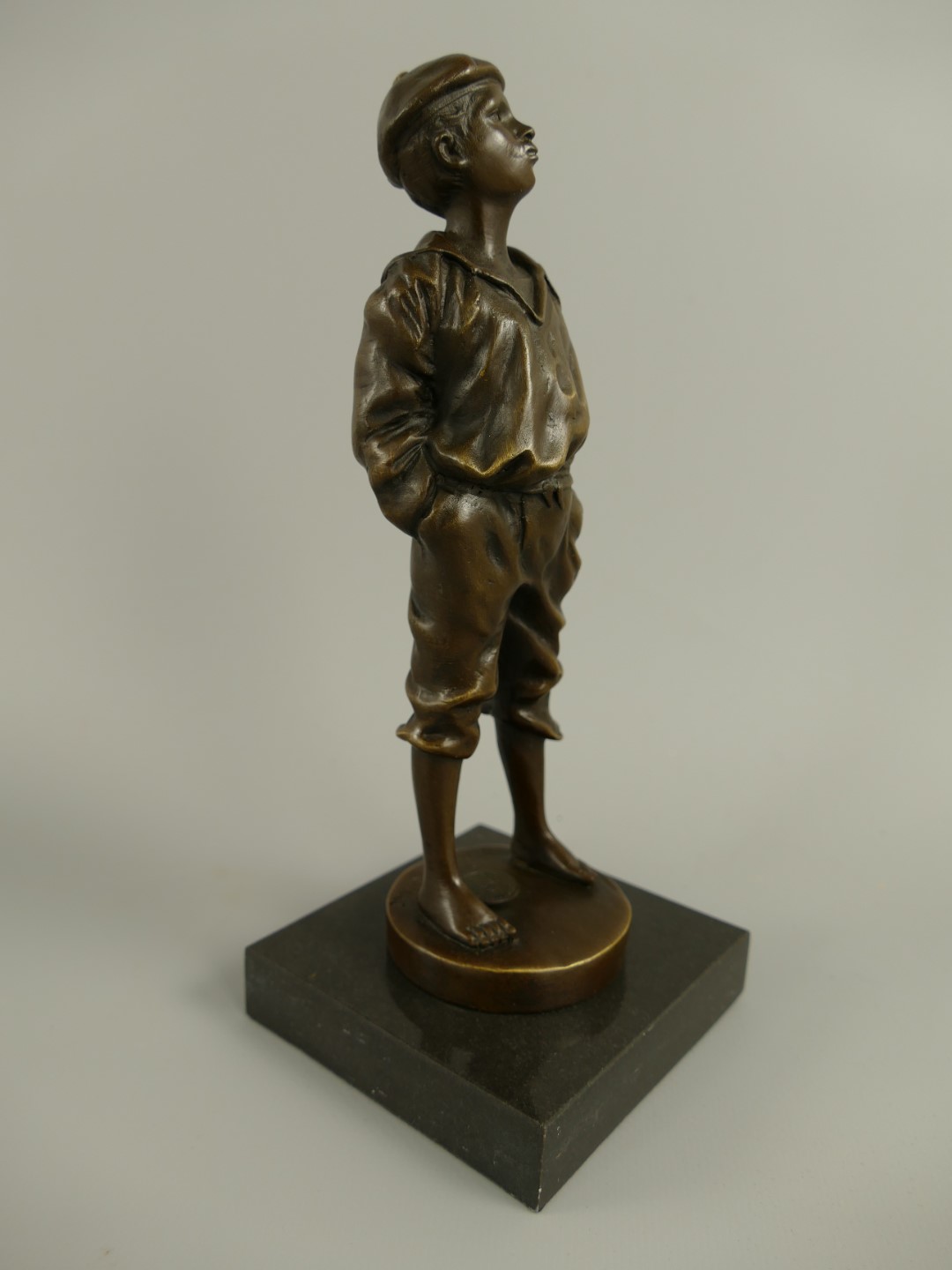 Figur Bronze H.21x9cm