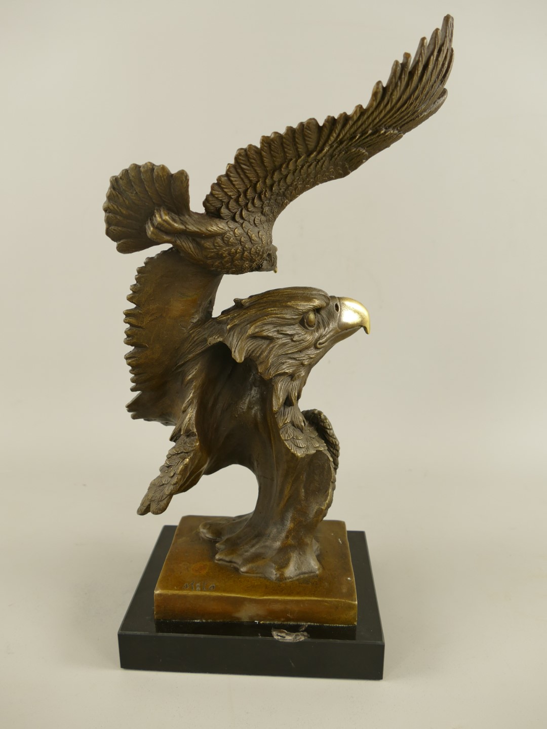 Figur Bronze Adler H.38x20cm