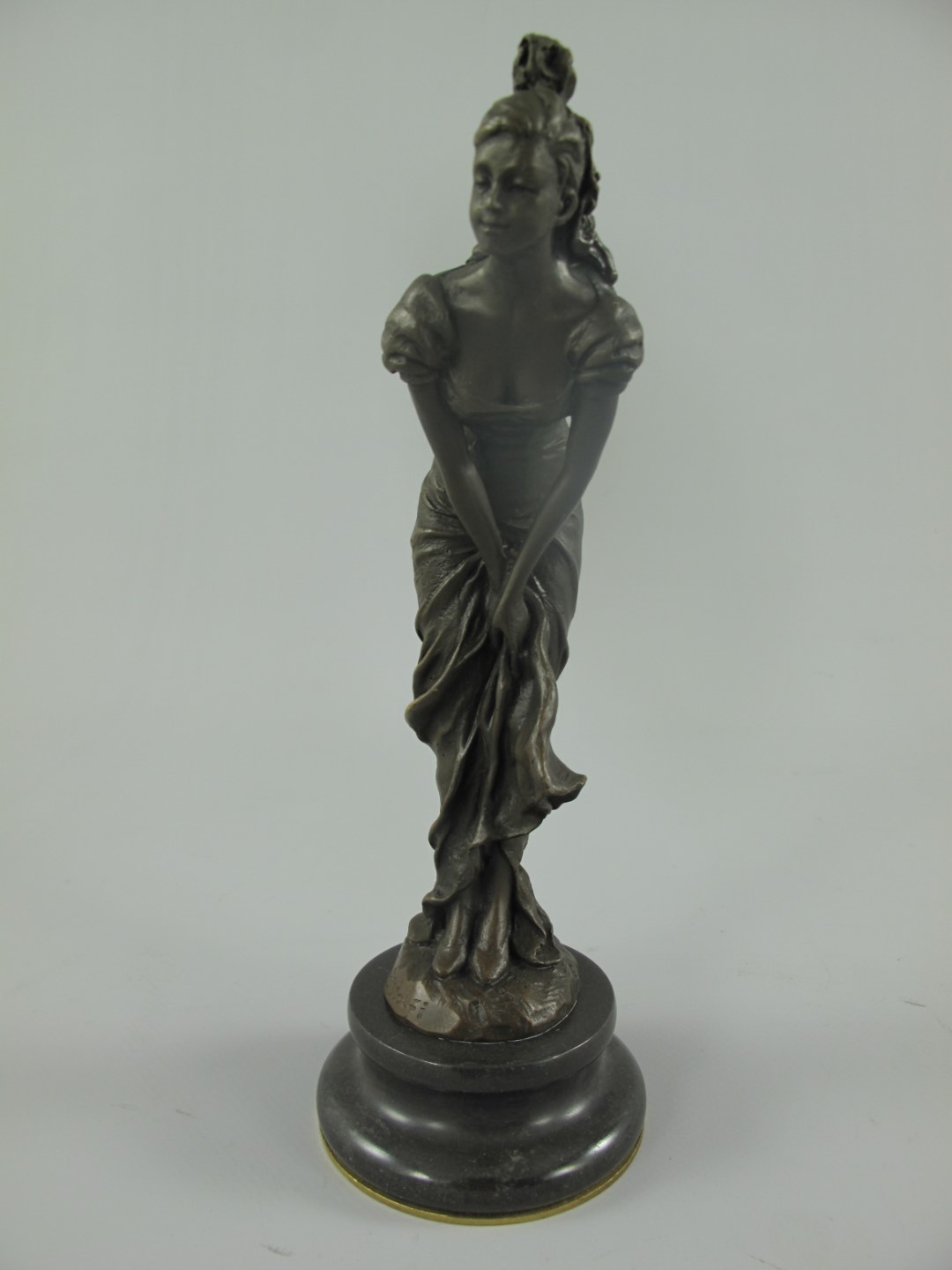 Figur Bronze FRAU H.22x8cm