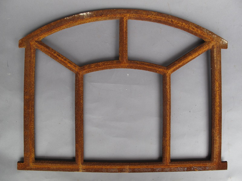 Fenster Gußeisen rostig H.49x63cm Fenster Gußeisen rostig H.49x63cm