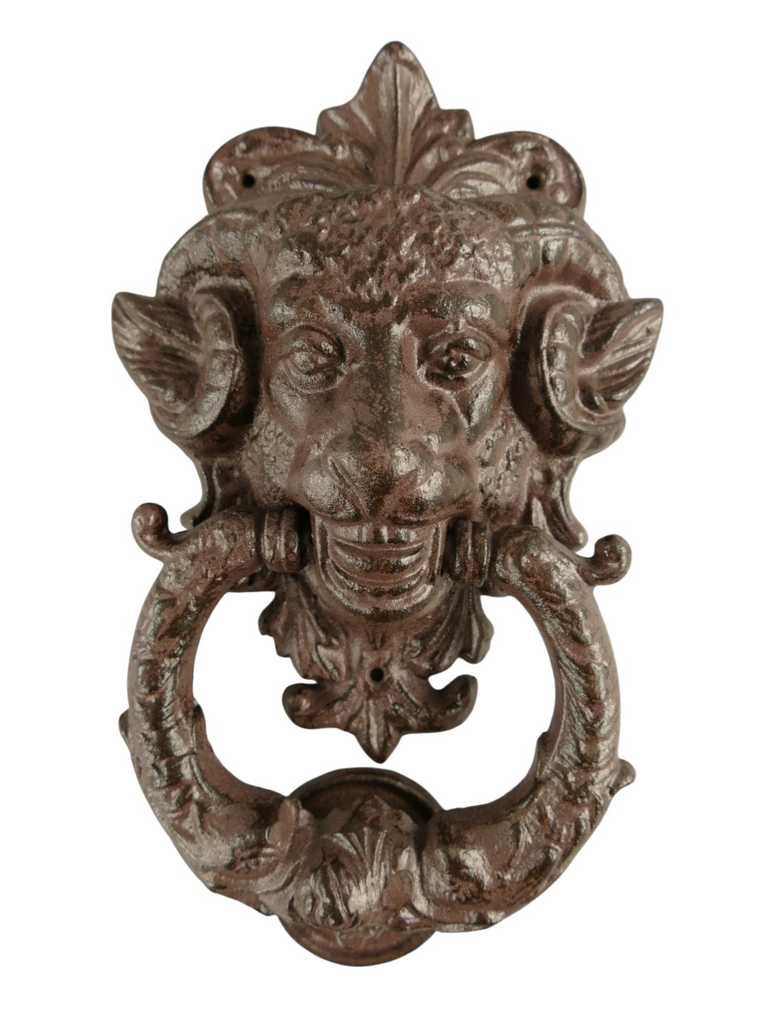 *ANG./MÄRZ Türklopfer Ram Eisen H.25cm