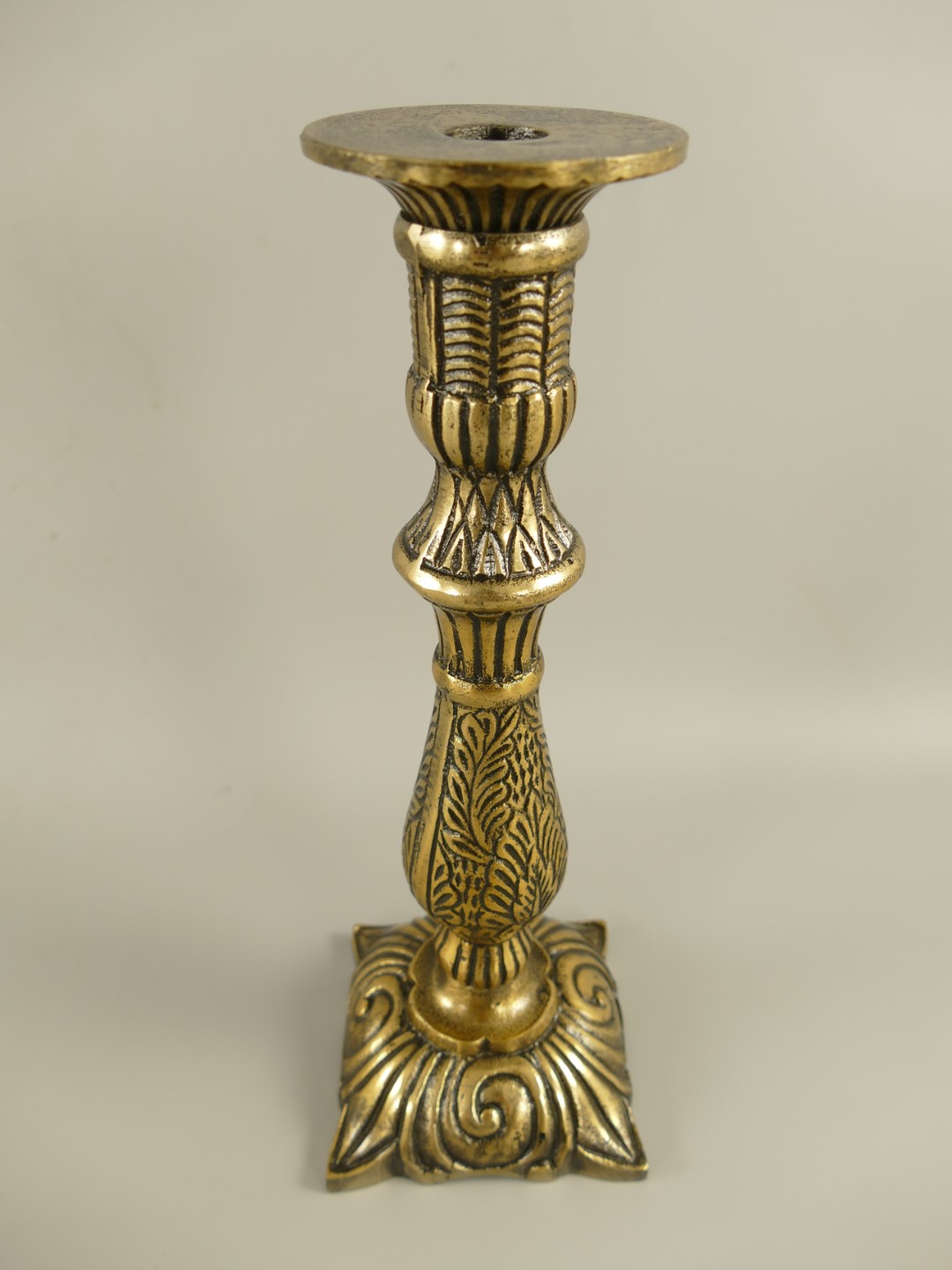 *ANG. Leuchter Alu BRONZE farbig H.33cm *ANG. Leuchter Alu BRONZE farbig H.33cm