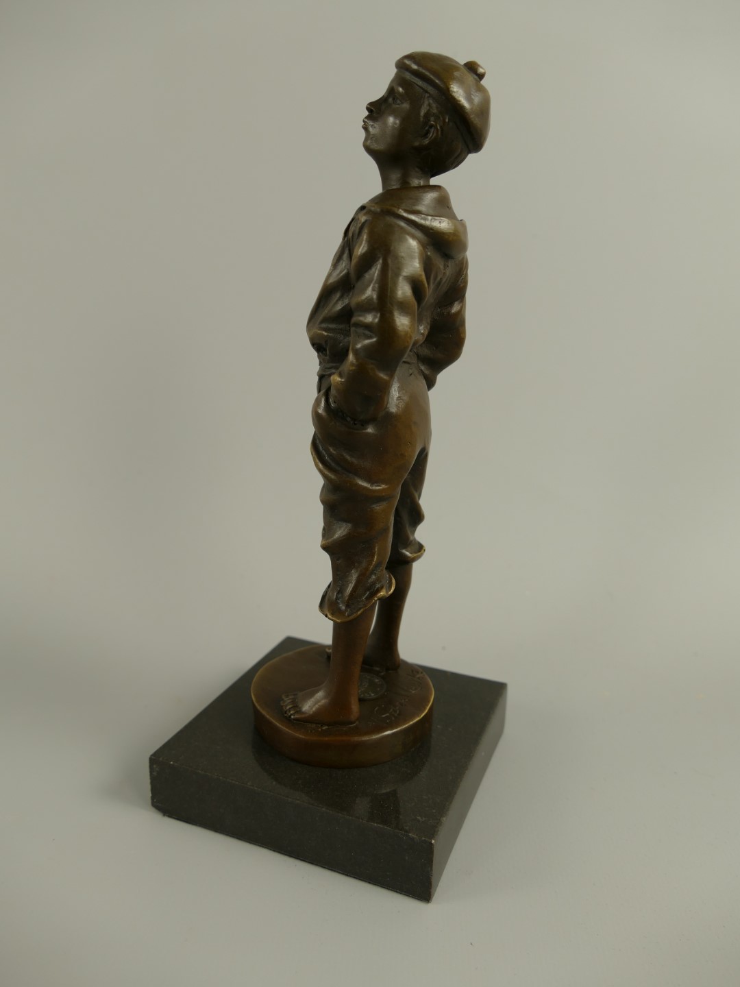 Figur Bronze H.21x9cm